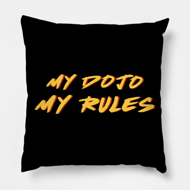 My Dojo Pillow by manospd