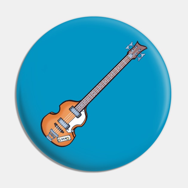 Violin bass guitar Pin by ElectronicCloud