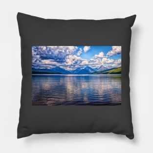 Lake McDonald, Glacier National Park Pillow