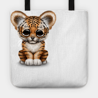 Cute Baby Tiger Cub Tote