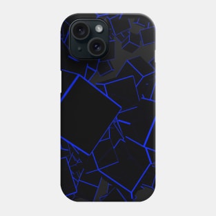 Overturned cubes Phone Case