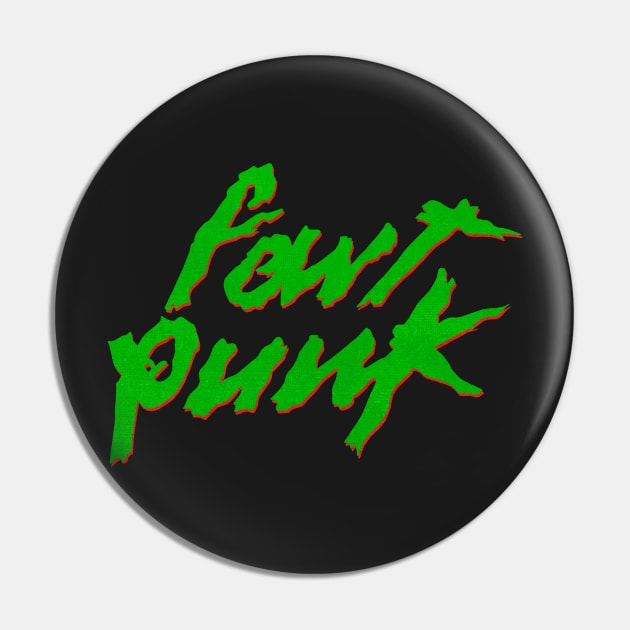 Fart Punk Pin by Surplusweird