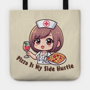 Pizza Funny Nurse Tote