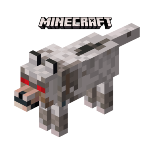 Discover Minecraft - Wolf - T-Shirt