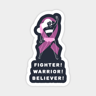 Breast Cancer Warrior Magnet