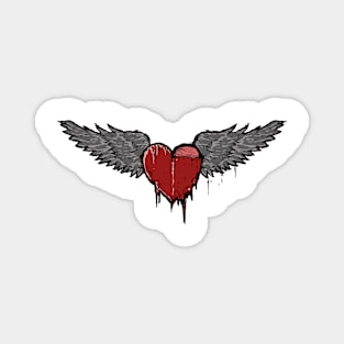 Flying Heart Magnet