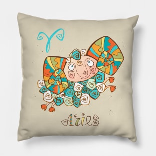 horoscope Aries children Pillow