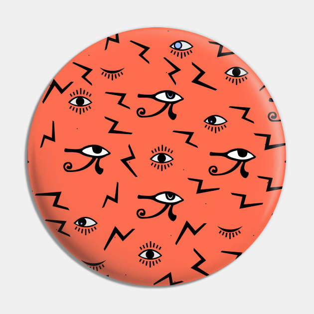 Eye Pattern Pin by Creative Meadows