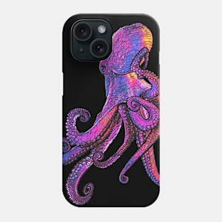 Purple Octopus Phone Case