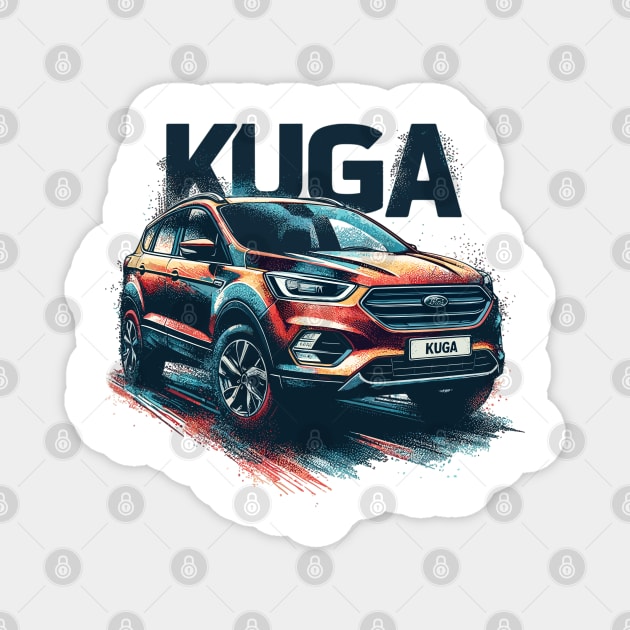 Ford kuga Magnet by Vehicles-Art