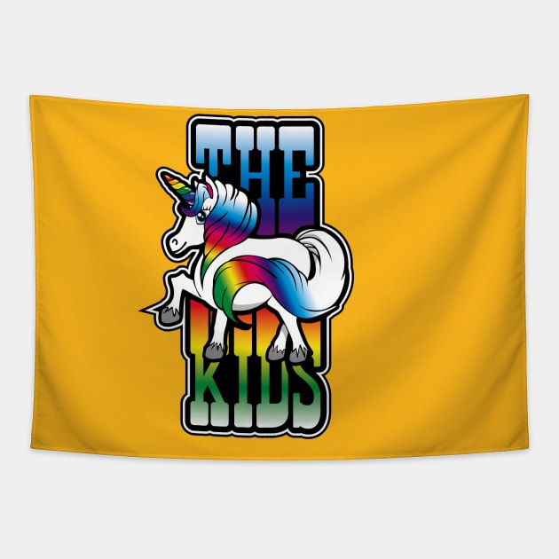 The Unicorn Kids Tapestry by BOEC Gear