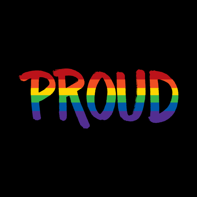 Proud - Rainbow by Jo Tyler