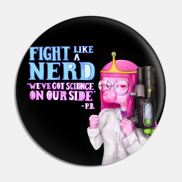 fight like a nerd (Princess Bubblegum - Adventure Time fan art) Pin by art official sweetener