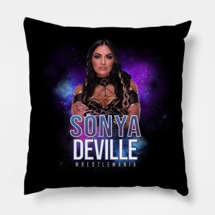 sonya deville wrestle Pillow