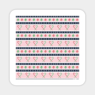 Christmas Candy stripes Magnet