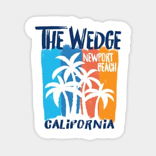 The Wedge Newport Beach California Fun Colorful Palm Trees Magnet