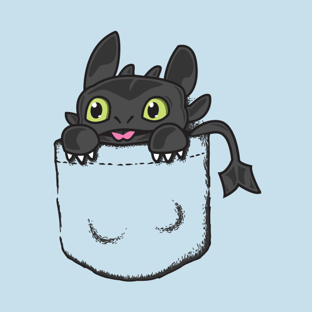 Pocket Toothless by tabners