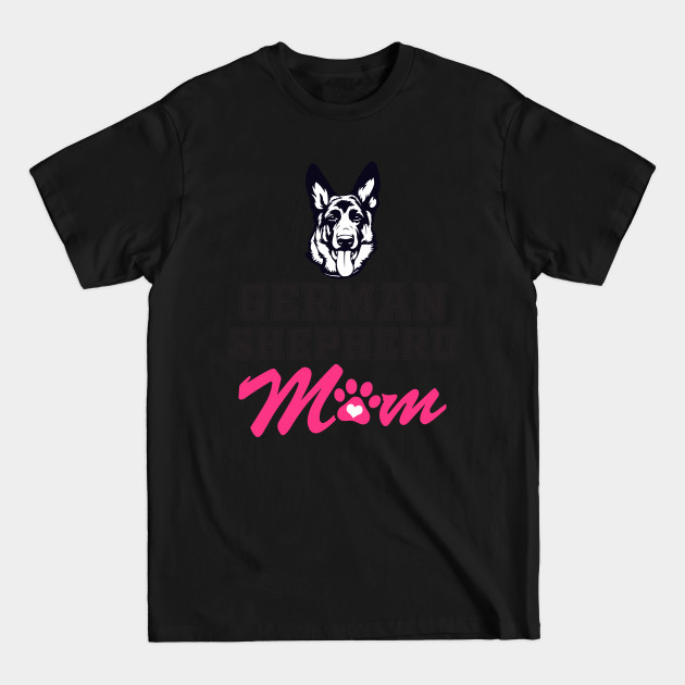 Disover German Shepherd mom - German Shepherd Moms - T-Shirt