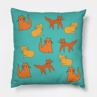 Tri-cata Pattern Pillow