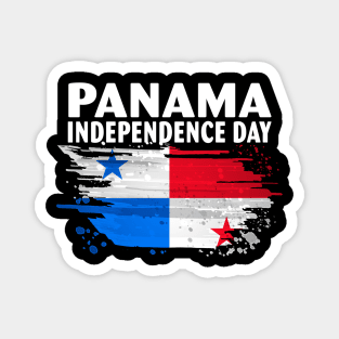 Happy Panama Independence Day Panamanians Flag Magnet