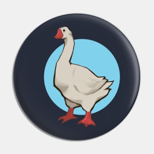 The white goose Pin