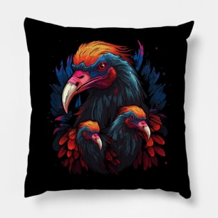 Vulture  Fathers Day Pillow
