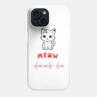 Cat meow Phone Case