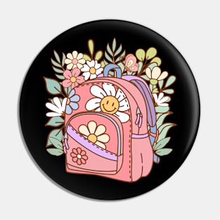 Blooming Spring Backpack Pin