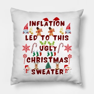 Ugly christmas sweater Pillow