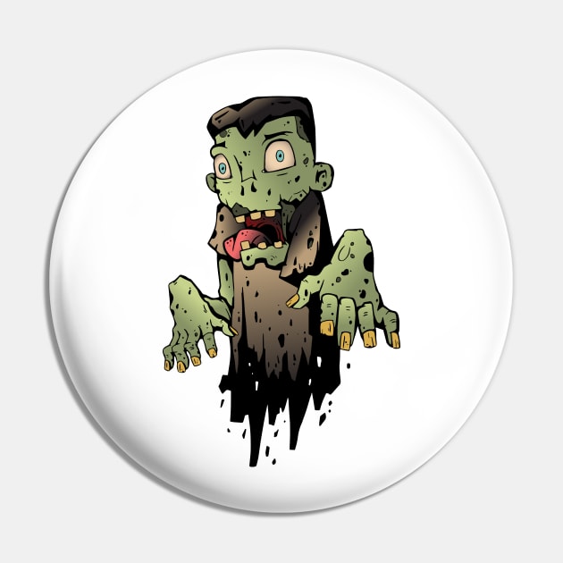 Zombie Pin by BlackOwl