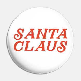 Cute Santa Claus Shirt Pin