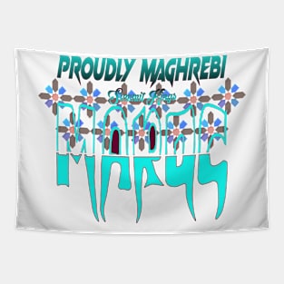 morocco dna Proud Morocco Flag Gift Moroccan Lovers For Men's Women's Tapestry