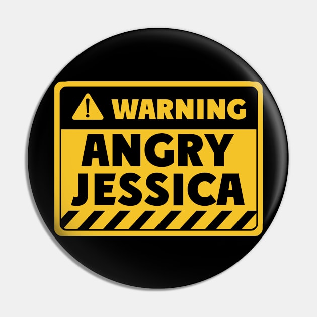 Angry Jessica Pin by EriEri