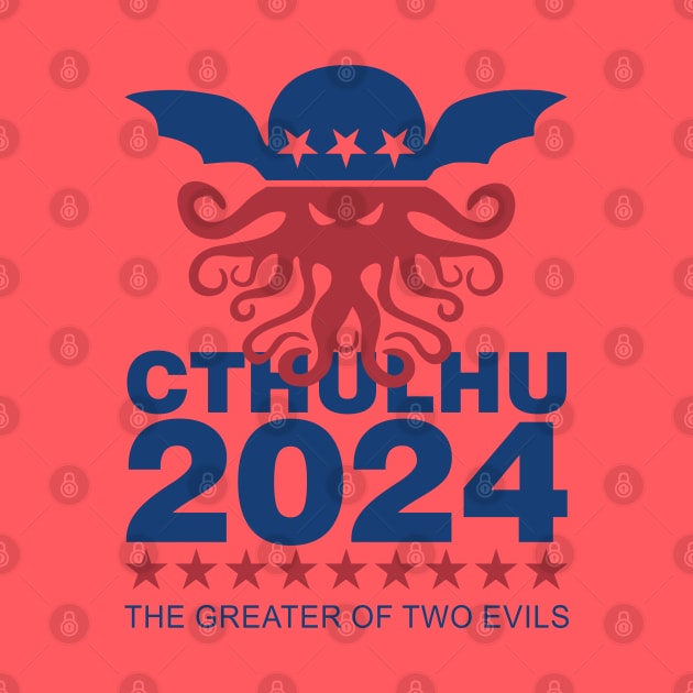 Cthulhu 2024 by DavesTees