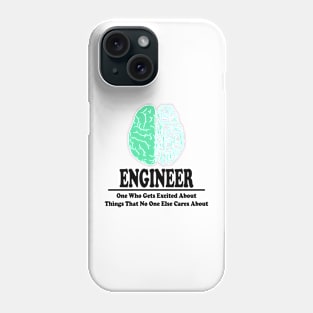 Engineer Brain Phone Case