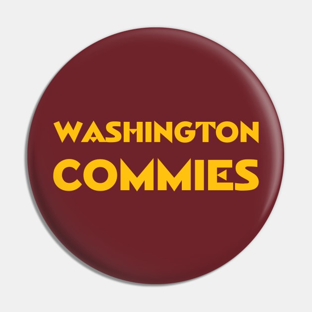 Washington Commies - Washington Commanders - Pin