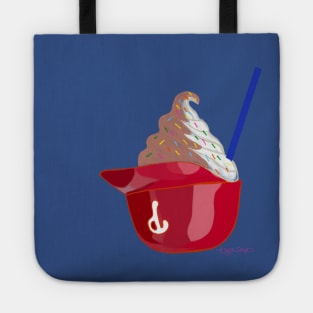 Ice Cream Helmet Tote