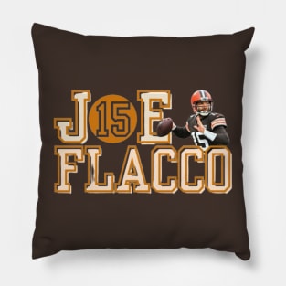 Joe Flacco 15 Cleveland Pillow