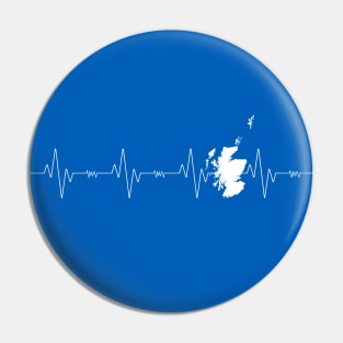 Scottish Heartbeat Pin