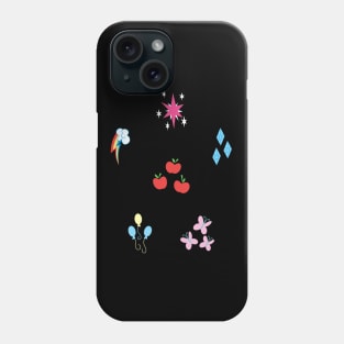 My little Pony - Elements of Harmony Cutie Mark Special Phone Case