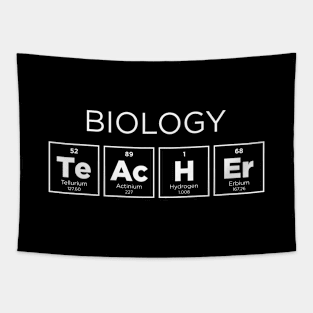 Biology Teacher Periodic Table Tapestry