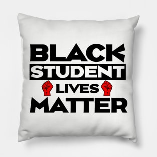 Black-Student-Lives-Matter Pillow