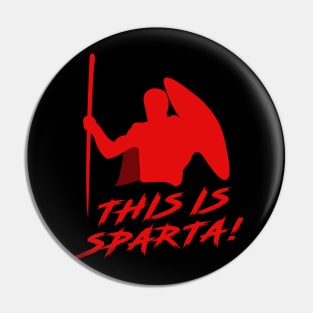 Spartan Army Pin