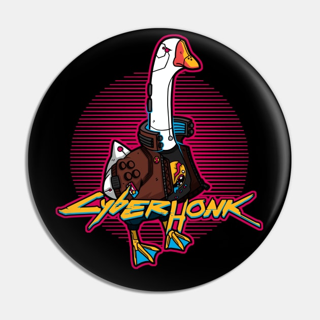 CyberHonk Pin by TheTeenosaur