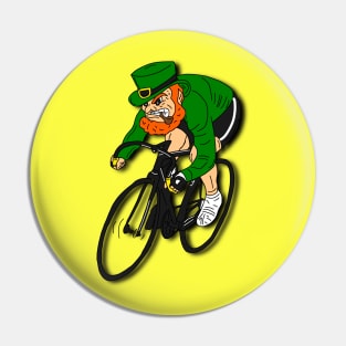 St Patricks Day with a Fixie Leprechaun Pin