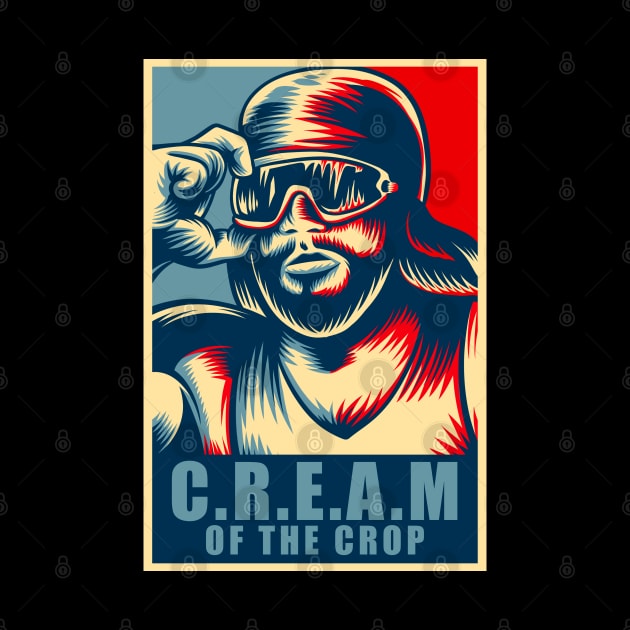 Macho man cream by Strawberryjamstudio