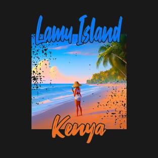 Lamu Island sunset T-Shirt