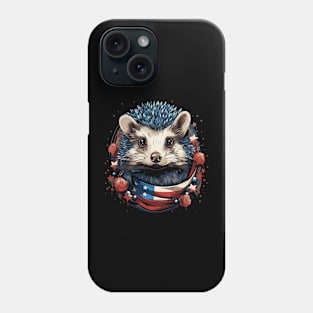 Patriotic Hedgehog Phone Case