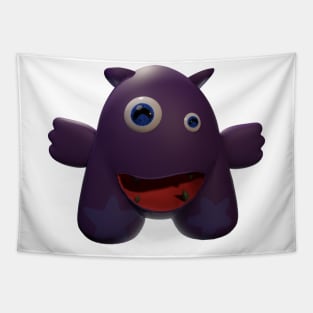 Purple Monster Tapestry