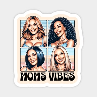 Vintage 90s Moms Vibes TV Mom I Have Two Title Mom and Nana Magnet